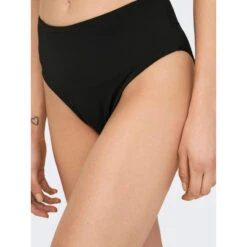 Bas De Maillot De Bain Taille Haute Juliette Noir Femme - Only -ONLY || Vero Moda Soldes Boutique bas de maillot de bain taille haute juliette noir femme only 2