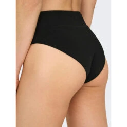 Bas De Maillot De Bain Taille Haute Juliette Noir Femme - Only -ONLY || Vero Moda Soldes Boutique bas de maillot de bain taille haute juliette noir femme only 3