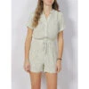 Combi-short Menny Playsuit Vert Blanc Femme - Vero Moda -ONLY || Vero Moda Soldes Boutique combi short menny playsuit vert blanc femme vero moda