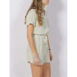 Combi-short Menny Playsuit Vert Blanc Femme - Vero Moda 8 Combi-short Menny Playsuit Vert Blanc Femme - Vero Moda -ONLY || Vero Moda Soldes Boutique combi short menny playsuit vert blanc femme vero moda 2