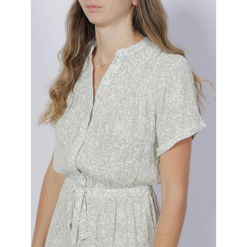 Combi-short Menny Playsuit Vert Blanc Femme - Vero Moda 6 Combi-short Menny Playsuit Vert Blanc Femme - Vero Moda – Image 4