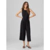 Combinaison Pantalon En Lin Milo Noir Femme - Vero Moda -ONLY || Vero Moda Soldes Boutique combinaison pantalon en lin milo noir femme vero moda