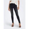 Jean Blush Mi-haut Noir Femme - Only -ONLY || Vero Moda Soldes Boutique jean blush mi haut noir femme only