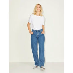 Jean Coupe Droite Mi-haut Seoul Bleu Femme - JJXX -ONLY || Vero Moda Soldes Boutique jean coupe droite mi haut seoul bleu femme jjxx 2
