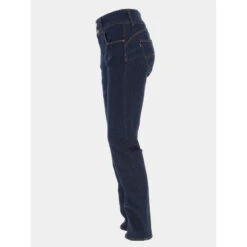 Jean Droit Double Up Bleu Femme - Tiffosi -ONLY || Vero Moda Soldes Boutique jean droit double up bleu femme tiffosi 2