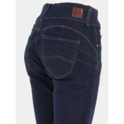 Jean Droit Double Up Bleu Femme - Tiffosi -ONLY || Vero Moda Soldes Boutique jean droit double up bleu femme tiffosi 3