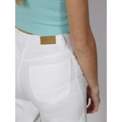 Jean Large Crop Wild Kathy Blanc Femme - Vero Moda -ONLY || Vero Moda Soldes Boutique jean large crop wild kathy blanc femme vero moda 3