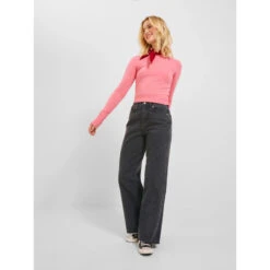 Jean Large Taille Haute Tokyo Noir Femme - Jjxx -ONLY || Vero Moda Soldes Boutique jean large taille haute tokyo noir femme jjxx 2