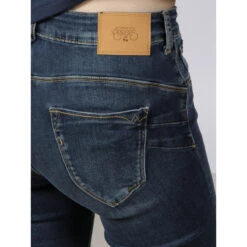 Jean Regular Taille Basse Bleu Femme - Le Temps Des Cerises -ONLY || Vero Moda Soldes Boutique jean regular taille basse bleu femme le temps des cerises 3