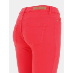 Jean Skinny Blush Cropped Rouge Femme - Only -ONLY || Vero Moda Soldes Boutique jean skinny blush cropped rouge femme only 3