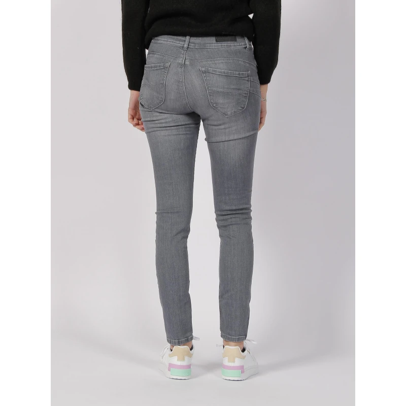 Jean Skinny Secret Gris Femme - Salsa 4 Jean Skinny Secret Gris Femme - Salsa – Image 2