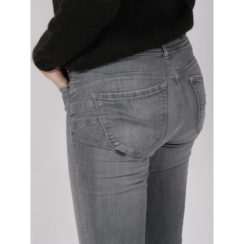 Jean Skinny Secret Gris Femme - Salsa 6 Jean Skinny Secret Gris Femme - Salsa – Image 4