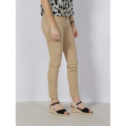 Jean Skinny Secret Push In Beige Femme - Salsa -ONLY || Vero Moda Soldes Boutique jean skinny secret push in beige femme salsa 2