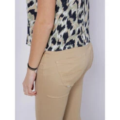 Jean Skinny Secret Push In Beige Femme - Salsa -ONLY || Vero Moda Soldes Boutique jean skinny secret push in beige femme salsa 3