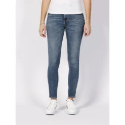 Jean Skinny Shape Up Bleu Femme - Guess