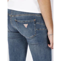 Jean Skinny Shape Up Bleu Femme - Guess -ONLY || Vero Moda Soldes Boutique jean skinny shape up bleu femme guess 3