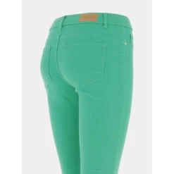 Jean Slim Push Up Wild Seven Vert Femme - Vero Moda -ONLY || Vero Moda Soldes Boutique jean slim push up wild seven vert femme vero moda 3