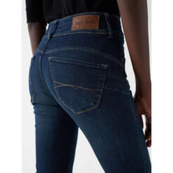 Jean Slim Secret Bleu Marine Femme - Salsa Jeans -ONLY || Vero Moda Soldes Boutique jean slim secret bleu marine femme salsa jeans 1 2