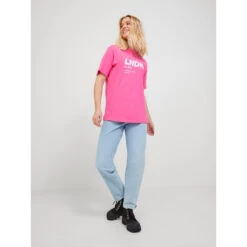 Jean Taille Haute Mom Lisbon Bleu Clair Femme - JJXX -ONLY || Vero Moda Soldes Boutique jean taille haute mom lisbon bleu clair femme jjxx 2