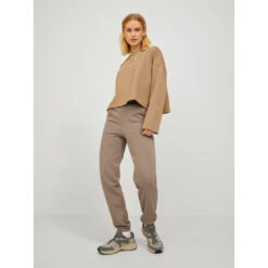 Jogging Abbie Relax Marron Femme - JJXX -ONLY || Vero Moda Soldes Boutique jogging abbie relax marron femme jjxx 2