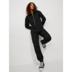 Jogging Abbie Relax Noir Femme - JJXX -ONLY || Vero Moda Soldes Boutique jogging abbie relax noir femme jjxx 2
