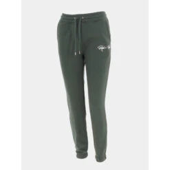 Jogging Uni Signature Vert Femme - Project X Paris