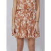 Jupe à Fleurs Andreva Orange Femme - Deeluxe -ONLY || Vero Moda Soldes Boutique jupe a fleurs andreva orange femme deeluxe