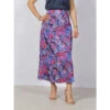 Jupe Midi à Fleurs Satin Mayra Multicolore Femme - Only -ONLY || Vero Moda Soldes Boutique jupe midi a fleurs satin mayra multicolore femme only