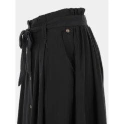 Jupe Midi Rosalia Noir Femme - Deeluxe -ONLY || Vero Moda Soldes Boutique jupe midi rosalia noir femme deeluxe 3