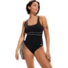 Maillot De Bain 1 Pièce Eclipse Noir Femme - Speedo -ONLY || Vero Moda Soldes Boutique maillot de bain 1 piece eclipse noir femme speedo
