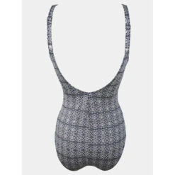 Maillot De Bain 1 Pièce Eva Imprimé Bleu Femme - Grain De Sable -ONLY || Vero Moda Soldes Boutique maillot de bain 1 piece eva imprime bleu femme grain de sable 1