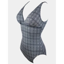 Maillot De Bain 1 Pièce Eva Imprimé Bleu Femme - Grain De Sable -ONLY || Vero Moda Soldes Boutique maillot de bain 1 piece eva imprime bleu femme grain de sable 2