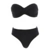 Maillot De Bain 2 Pièces Emma Noir Femme - Grain De Sable -ONLY || Vero Moda Soldes Boutique maillot de bain 2 pieces emma noir femme grain de sable