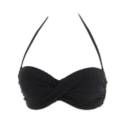 Maillot De Bain 2 Pièces Emma Noir Femme - Grain De Sable -ONLY || Vero Moda Soldes Boutique maillot de bain 2 pieces emma noir femme grain de sable 2