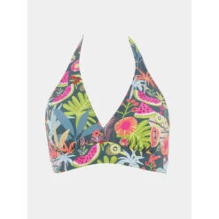 Maillot De Bain 2 Pièces Imprimés Vert Femme - Grain De Sable -ONLY || Vero Moda Soldes Boutique maillot de bain 2 pieces imprimes vert femme grain de sable 2