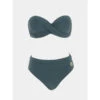 Maillot De Bain 2 Pièces Uni Vert Femme - Grain De Sable -ONLY || Vero Moda Soldes Boutique maillot de bain 2 pieces uni vert femme grain de sable