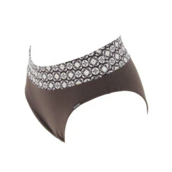 Maillot De Bain 2 Pièces Zig Zag Marron Femme - Grain De Sable -ONLY || Vero Moda Soldes Boutique maillot de bain 2 pieces zig zag marron femme grain de sable 3