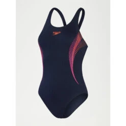Maillot De Bain Natation Eco+ Noir Rose Femme - Speedo -ONLY || Vero Moda Soldes Boutique maillot de bain natation eco noir rose femme speedo 3
