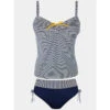 Maillot De Bain Tankini Rayé Bleu Femme - Grain De Sable -ONLY || Vero Moda Soldes Boutique maillot de bain tankini raye bleu femme grain de sable