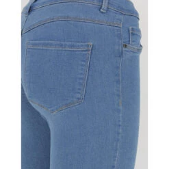 Pantacourt Knickers Denim Bleu Femme - Only -ONLY || Vero Moda Soldes Boutique pantacourt knickers denim bleu femme only 3