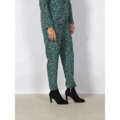 Pantalon Droit Fluide Léopard Dodo Vert Femme - Vero Moda -ONLY || Vero Moda Soldes Boutique pantalon droit fluide leopard dodo vert femme vero moda 2