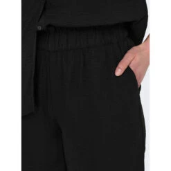 Pantalon Fluide Large Divya Noir Femme - Jacqueline De Yong -ONLY || Vero Moda Soldes Boutique pantalon fluide large divya noir femme jacqueline de yong 3