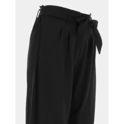 Pantalon Fluide Large Santos Noir Femme - Tiffosi -ONLY || Vero Moda Soldes Boutique pantalon fluide large santos noir femme tiffosi 3