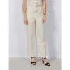 Pantalon Lin Large Pailleté Ryle Beige Femme - Vero Moda -ONLY || Vero Moda Soldes Boutique pantalon lin large paillete ryle beige femme vero moda