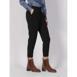 Vero Moda Pantalon Maya Noir Femme - Véro Moda -ONLY || Vero Moda Soldes Boutique pantalon maya noir femme vero moda 2