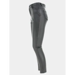Pantalon Slim Enduit Nico Noir Femme - Tiffosi -ONLY || Vero Moda Soldes Boutique pantalon slim enduit nico noir femme tiffosi 2
