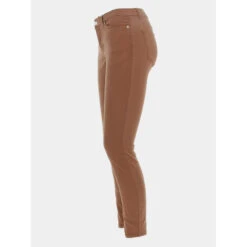 Pantalon Slim Vea Marron Femme - Vero Moda -ONLY || Vero Moda Soldes Boutique pantalon slim vea marron femme vero moda 2
