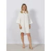 Robe Chemise Natali Oversize Blanc Femme - Vero Moda -ONLY || Vero Moda Soldes Boutique robe chemise natali oversize blanc femme vero moda