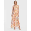 Robe Longue à Fleurs Gilda Orange Femme - Guess -ONLY || Vero Moda Soldes Boutique robe longue a fleurs gilda orange femme guess