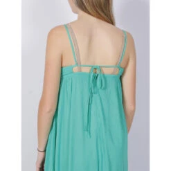 Robe Longue Rikke Vert Femme - Only -ONLY || Vero Moda Soldes Boutique robe longue rikke vert femme only 3